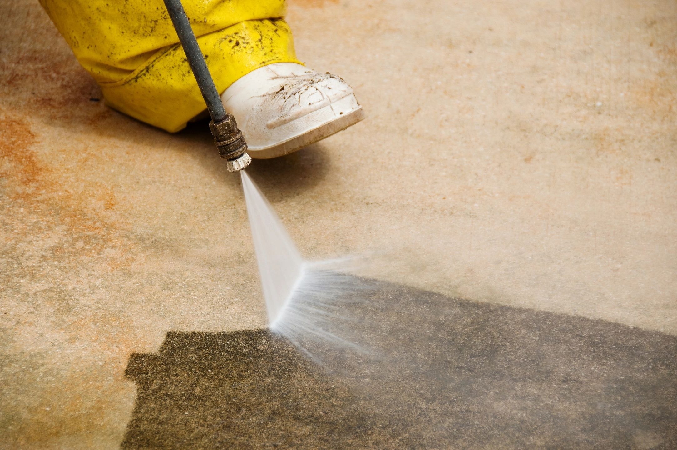Commercial building cleaning